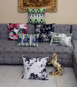 6 PCs Digital Printed Cotton Cushions- Heritage