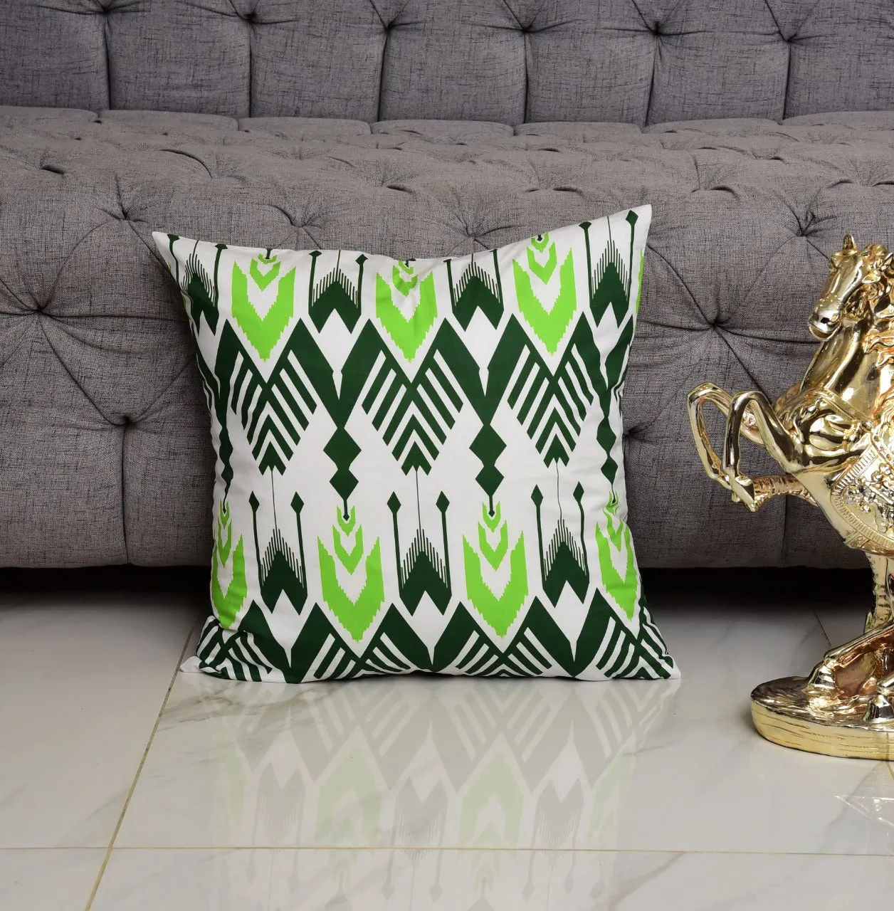 6 PCs Digital Printed Cotton Cushions- Heritage