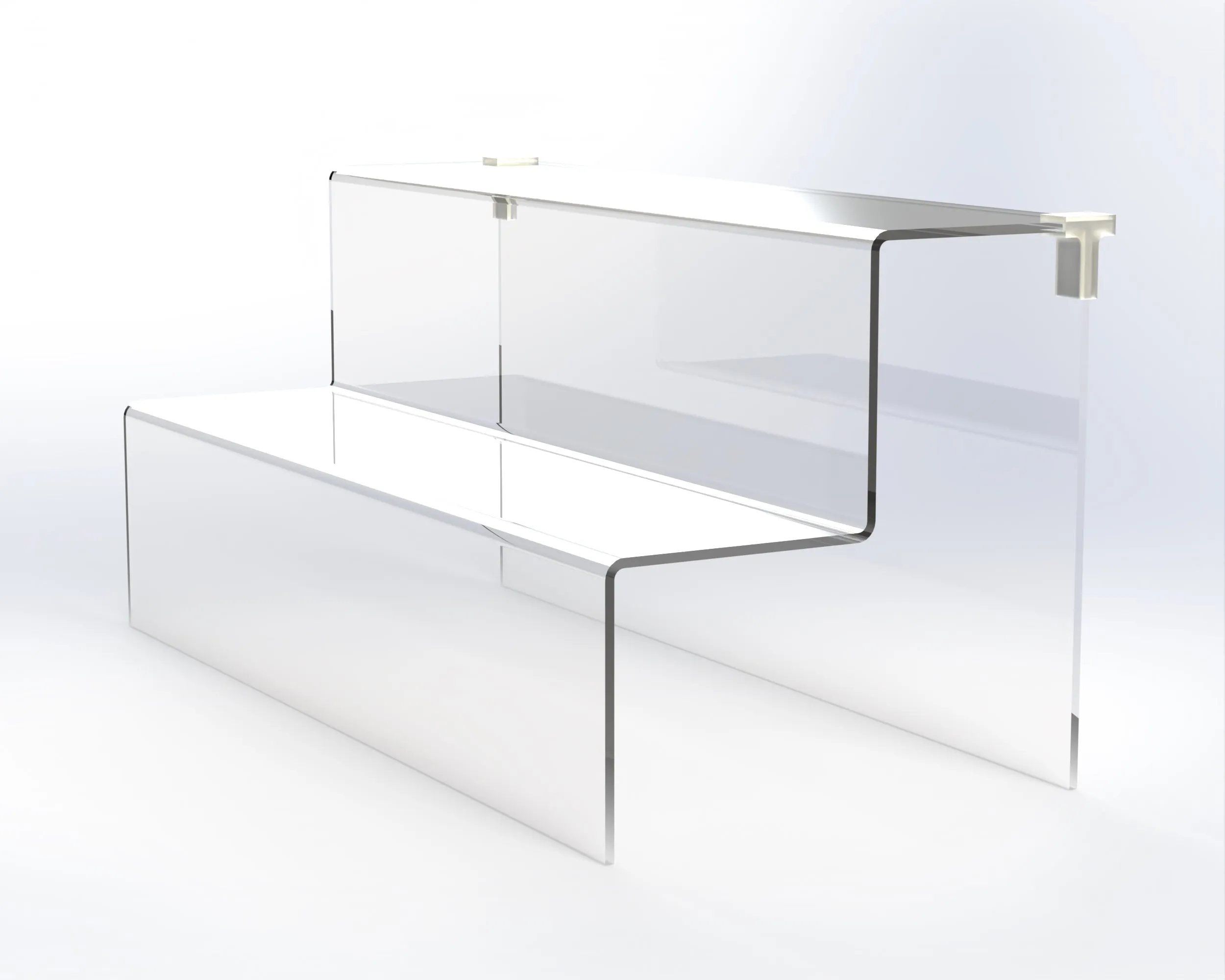 Acrylic Shelf for Ikea Cabinet - Blaliden - 2 Tier