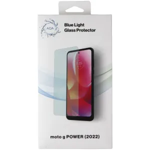 AQA Blue Light Glass Protector for Moto G Power (2022) - Clear