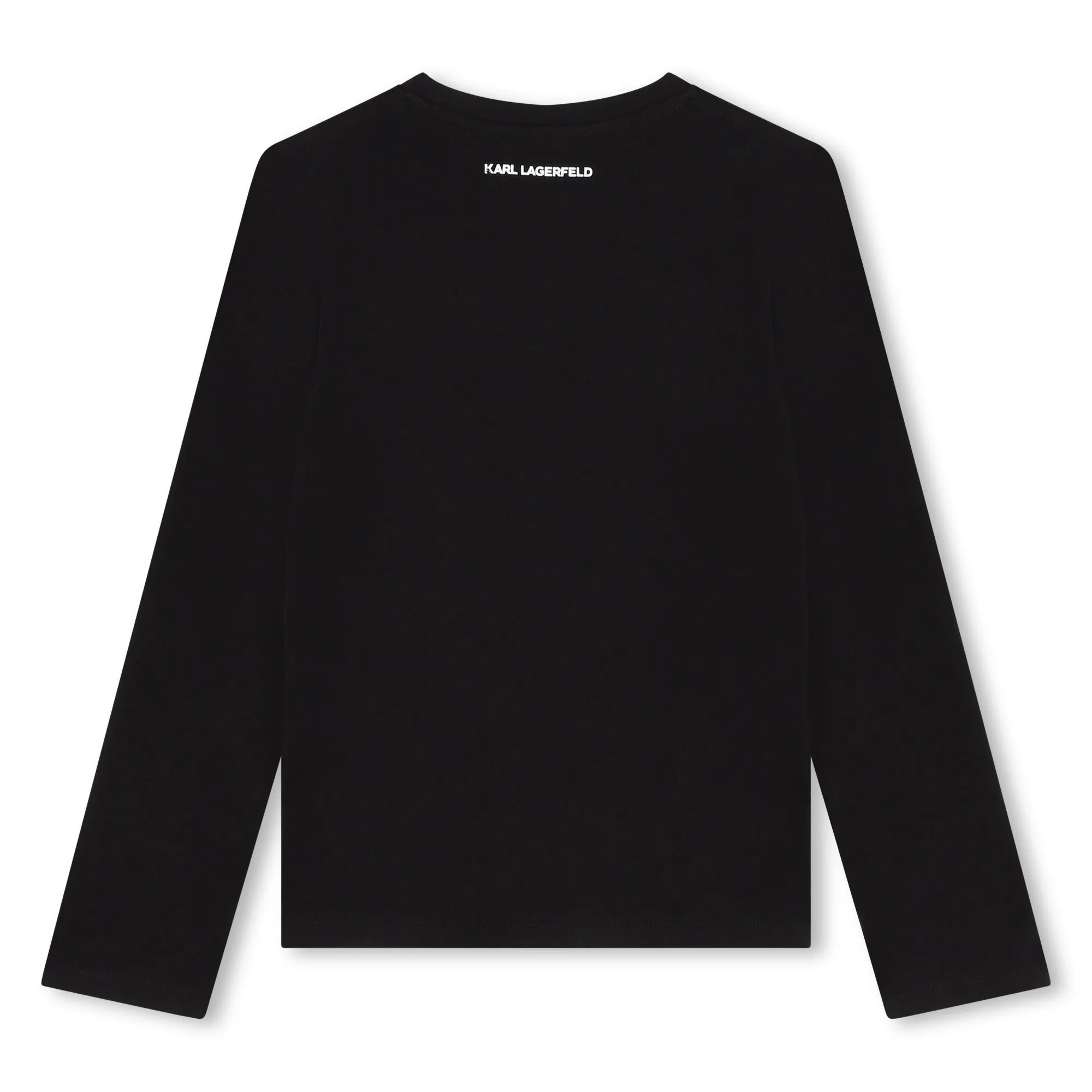 Black Karl and Choupette Long Sleeve Tee