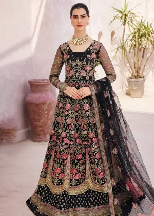 Black Maxi Dress | Emaan Adeel | Mirha Wedding Edition '23 | MH-205