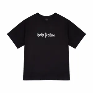 Boiler Room Holy Techno T-Shirt (Black)