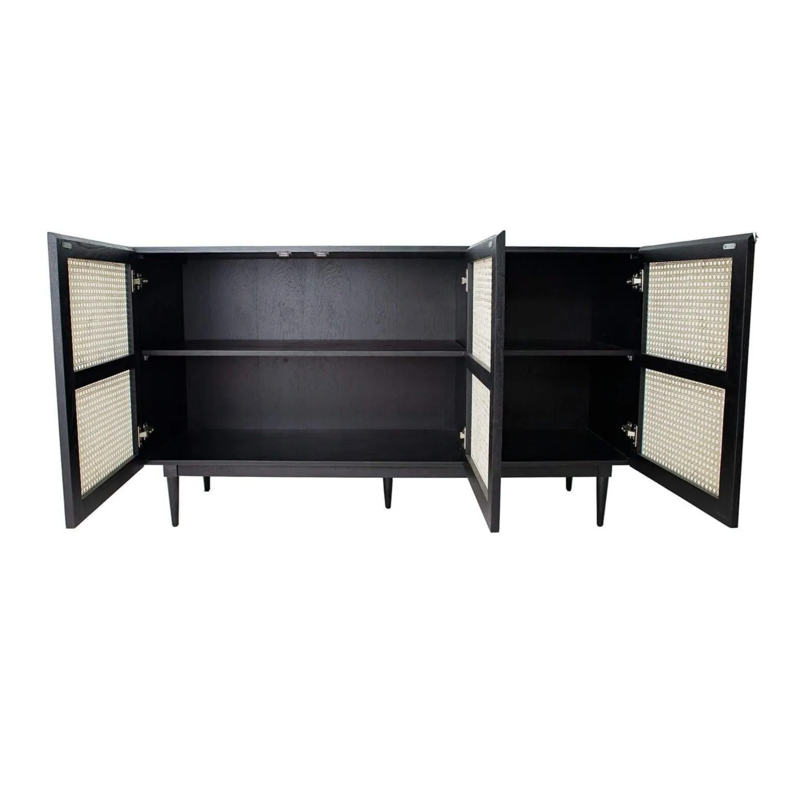 Cane Sideboard - Black