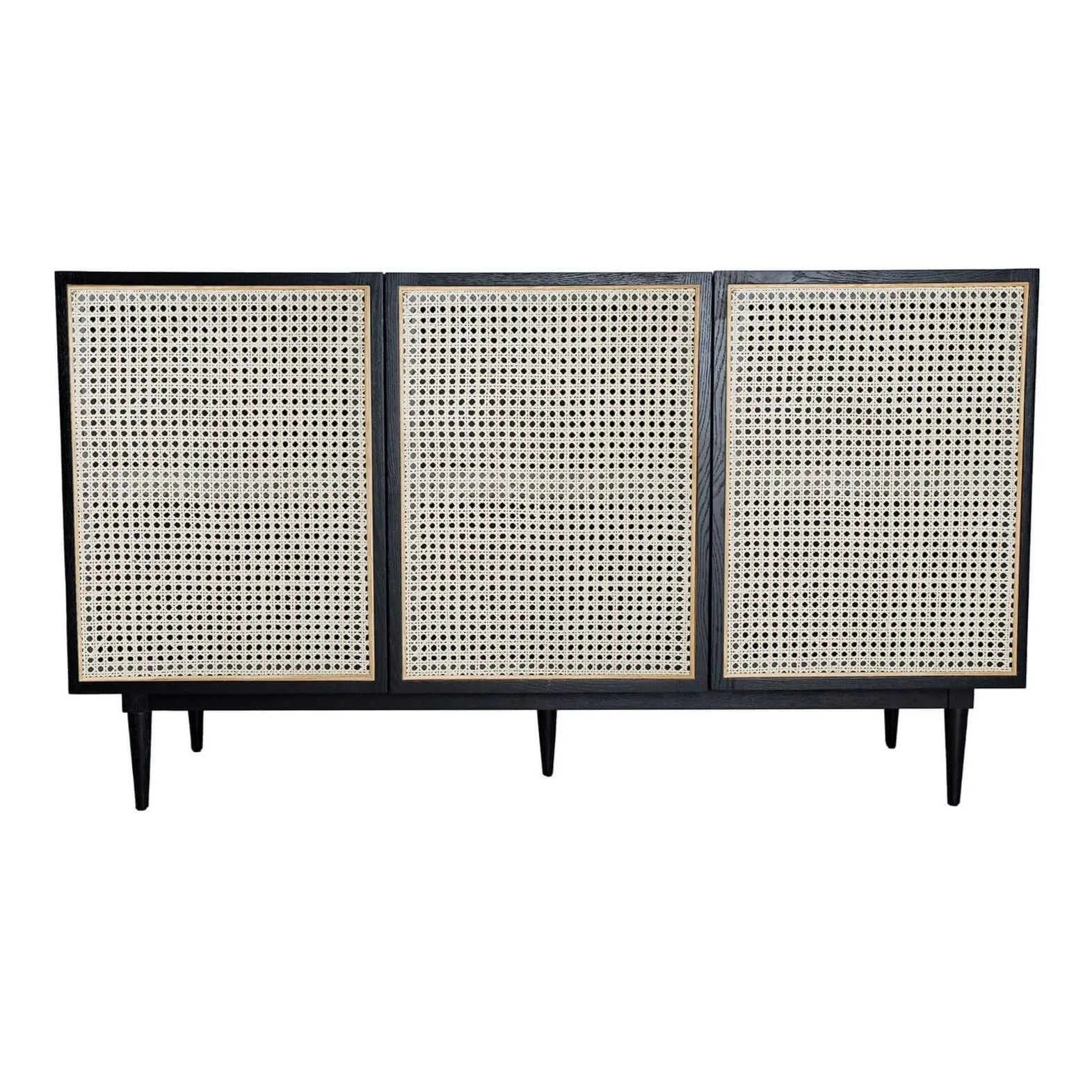 Cane Sideboard - Black