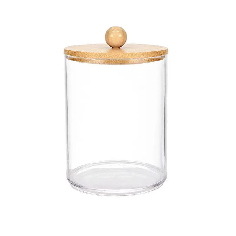 Clear Acrylic Round Storage Box, HG0102