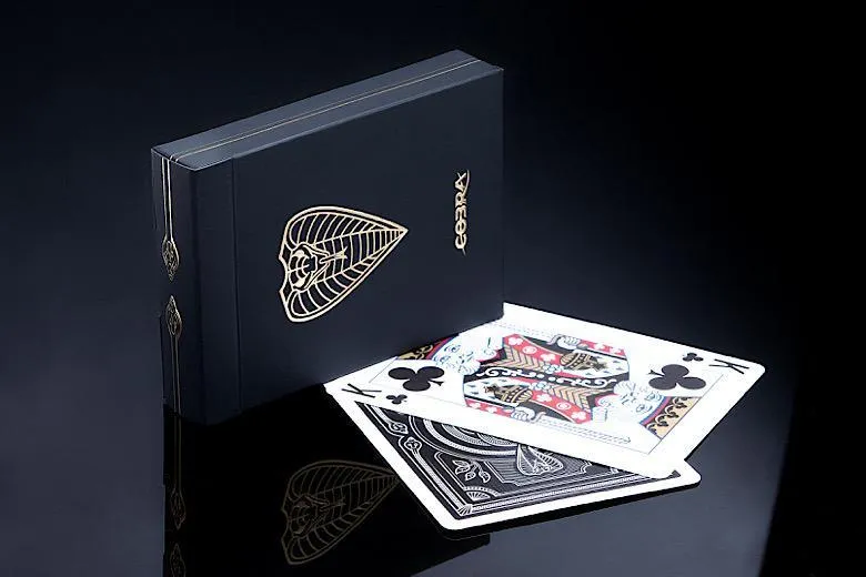 COBRA Black Edition Playing Cards