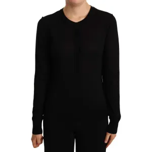 Dolce & Gabbana Elegant Crewneck Virgin Wool Sweater