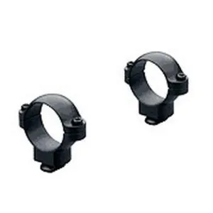 Dual Dovetail 30mm Rings - High Matte Black