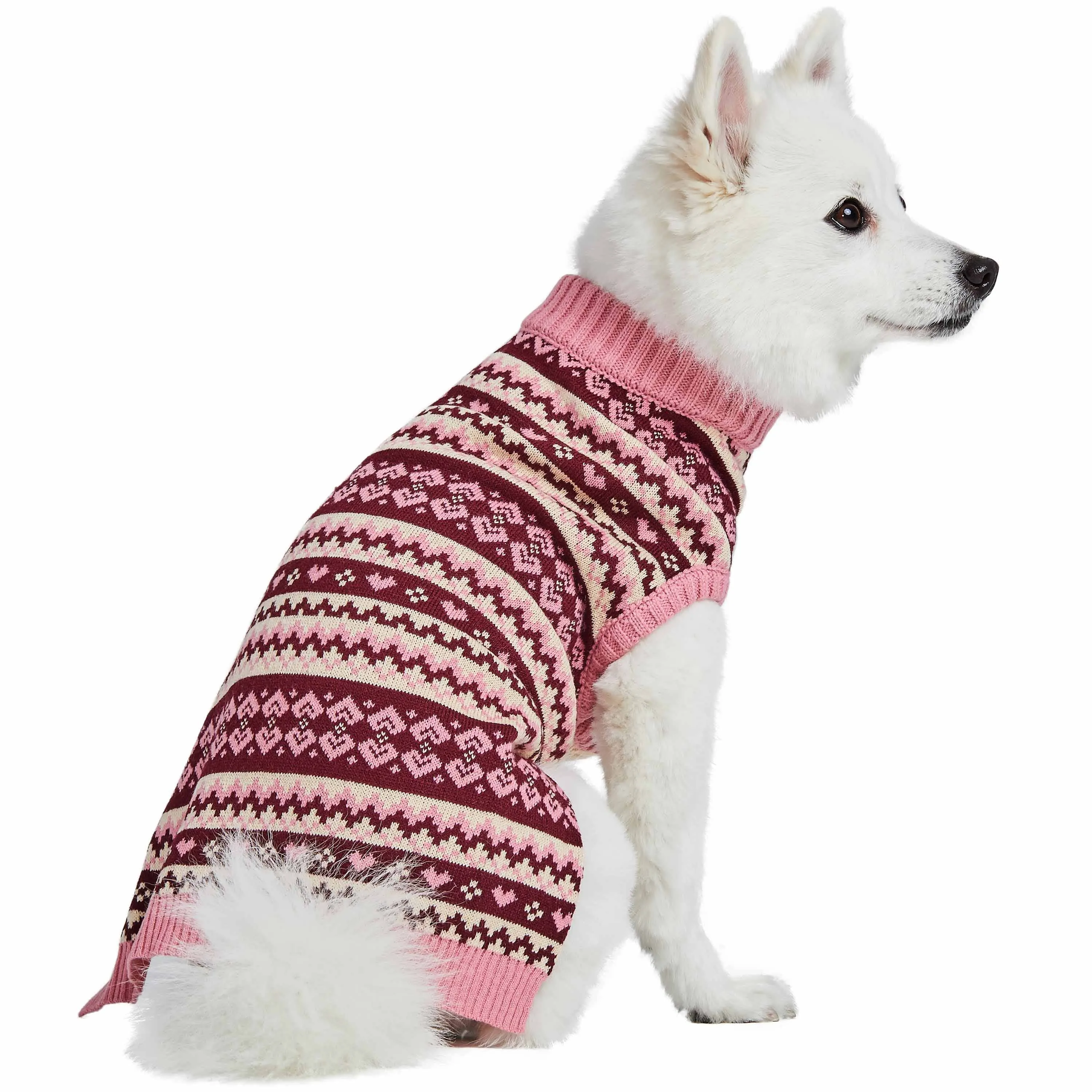 Fair Isle Dog Sweater