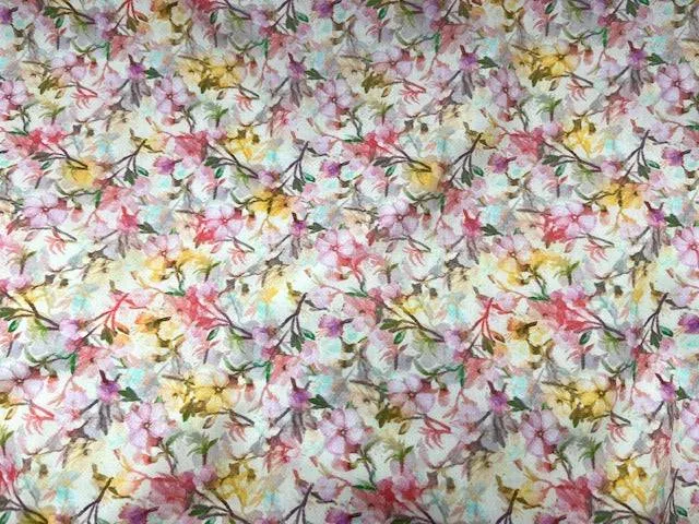 Floral Delicacy - Cotton Lawn