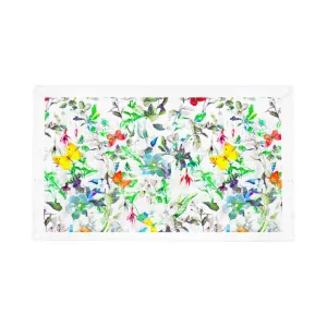 Garden Fantasia Acrylic Vanity Tray 12.25X7.75