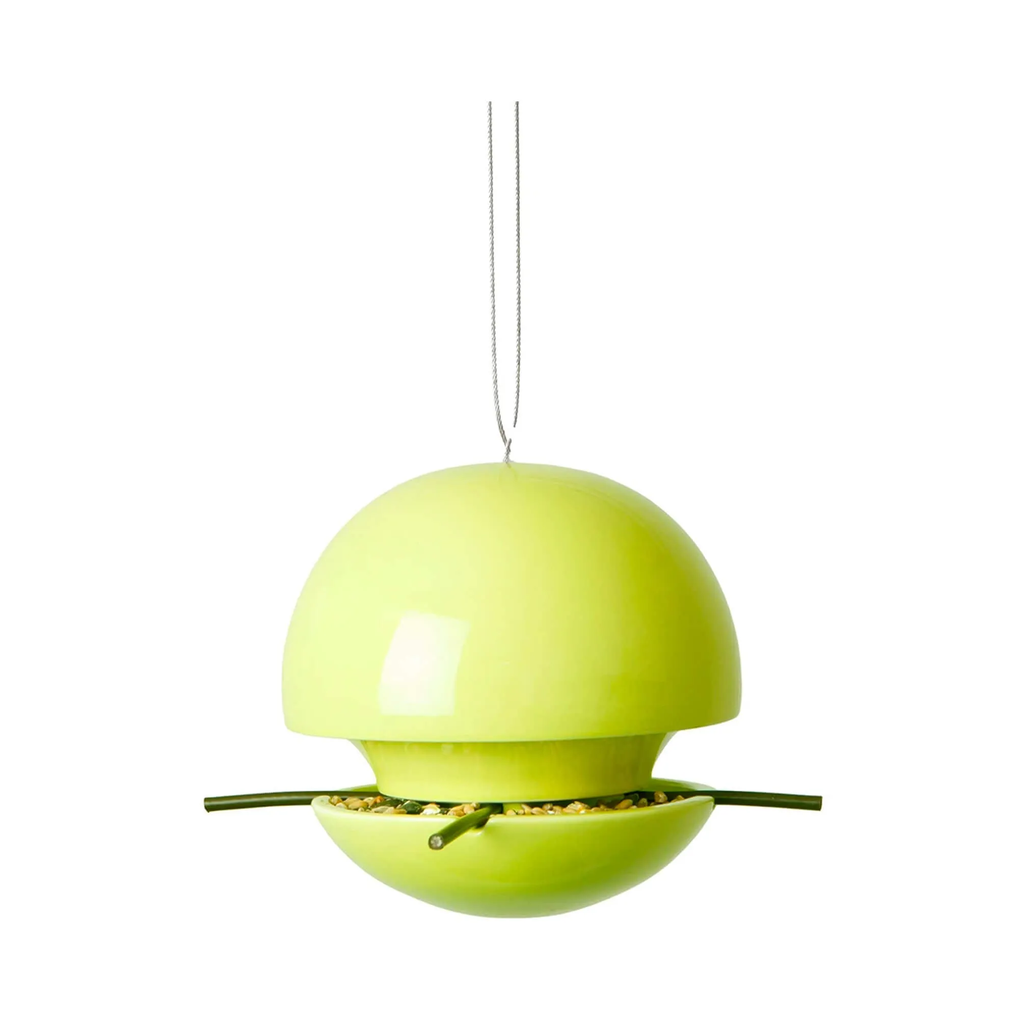 Green&Blue Birdball Seed Bird Feeder