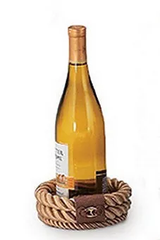 Italian Design Rope Wine Caddy