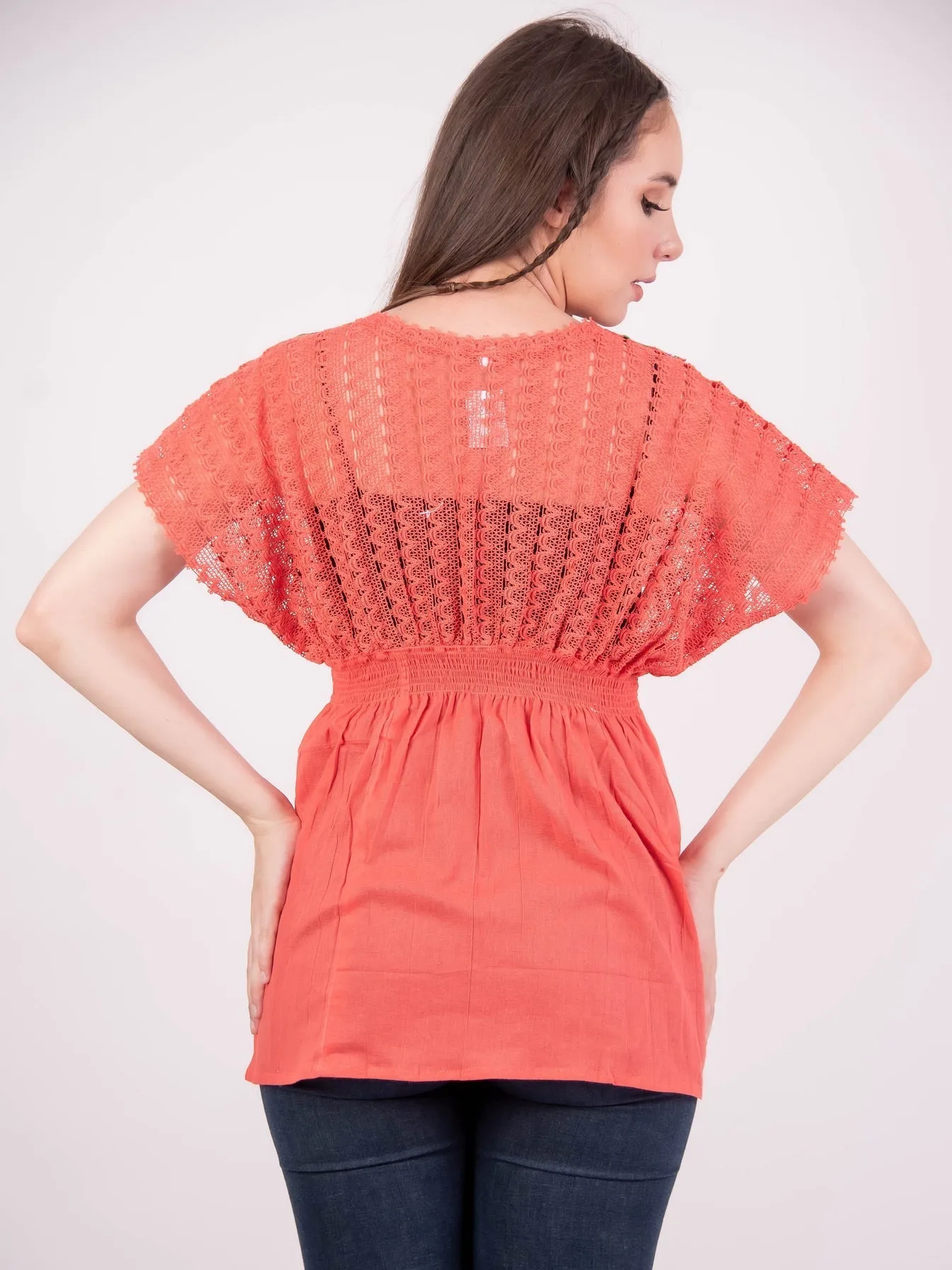 Jazmin Blouse Coral