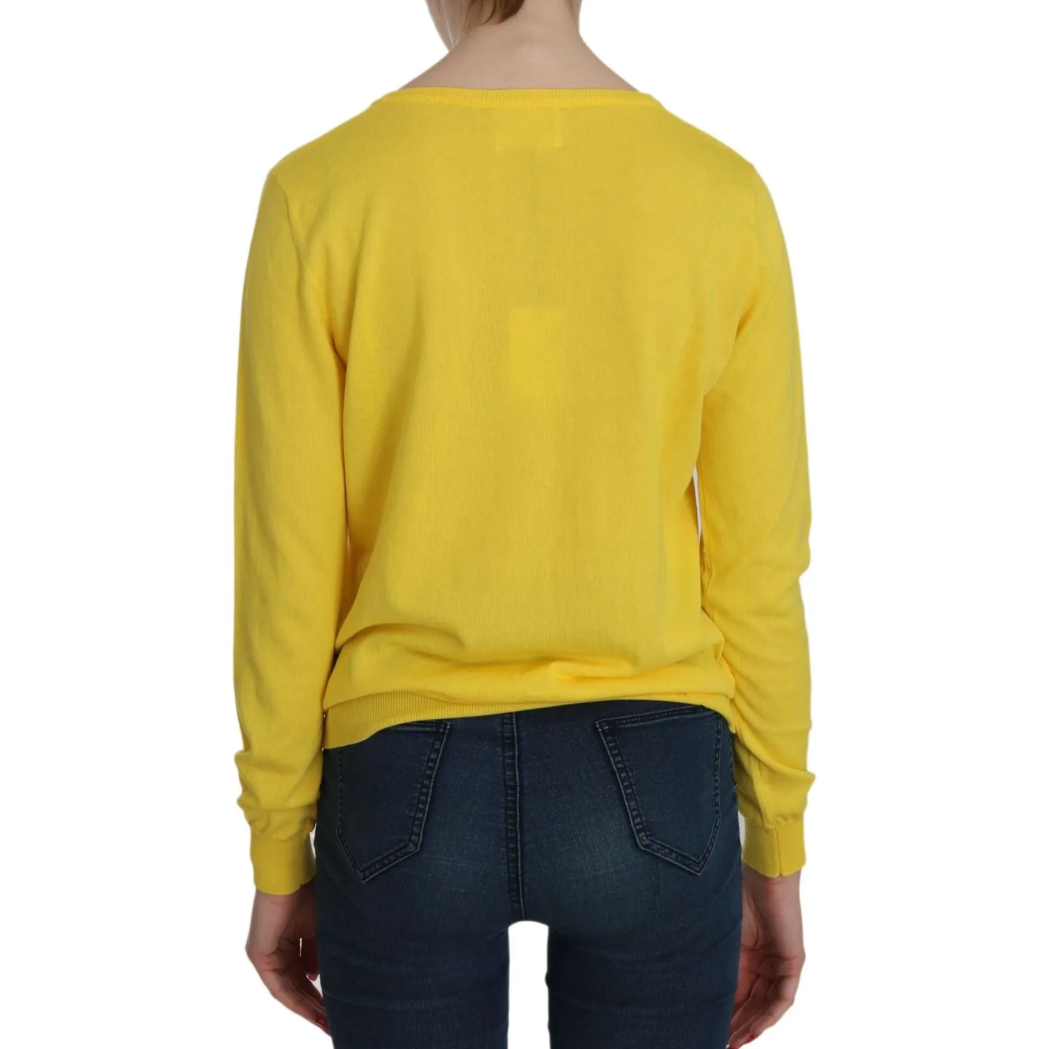 Jucca Radiant Yellow Cotton Sweater