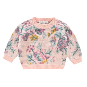 JUMPER TSAR-Pink Seylan Flowers