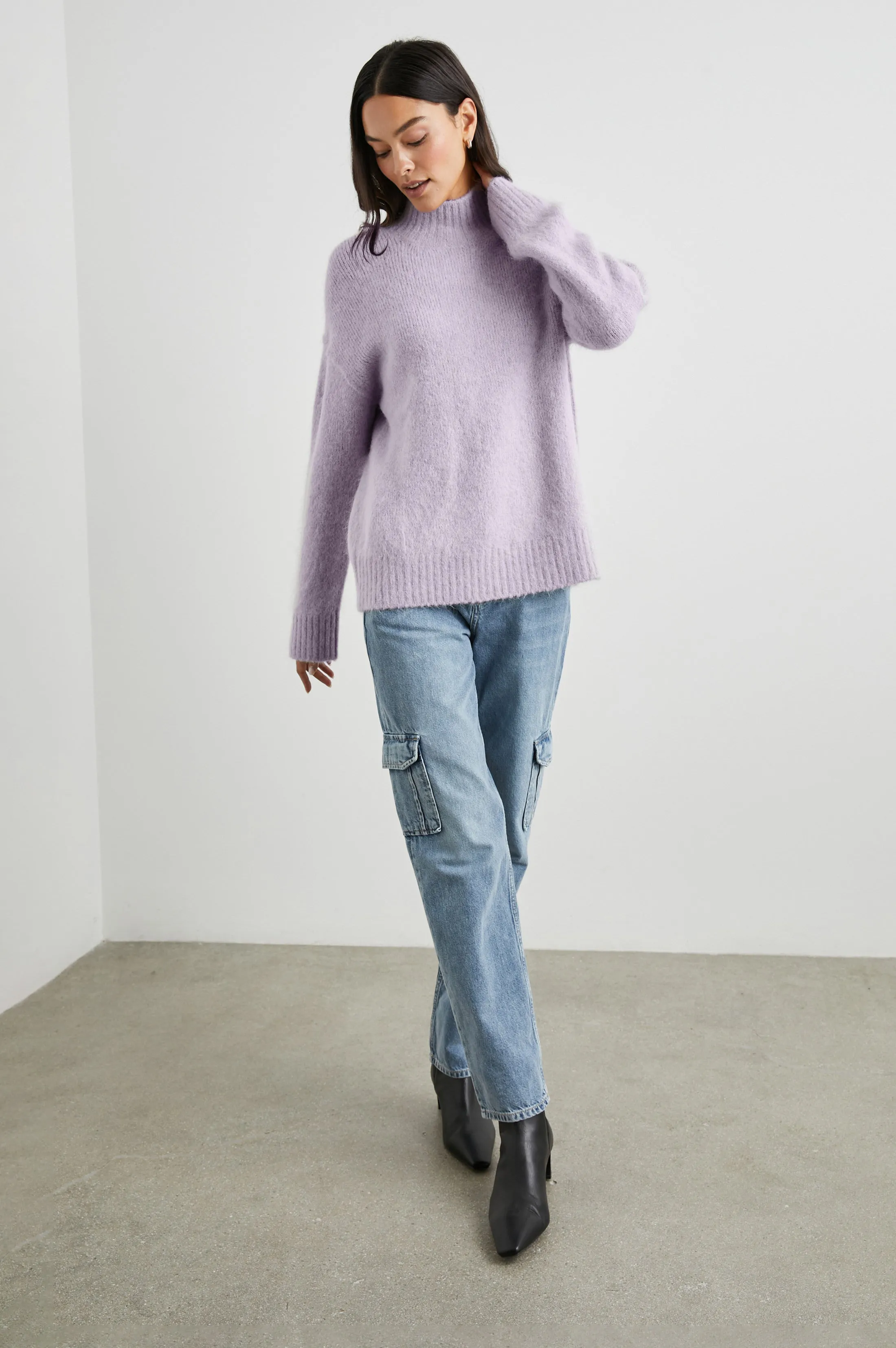 KACIA SWEATER - LILAC