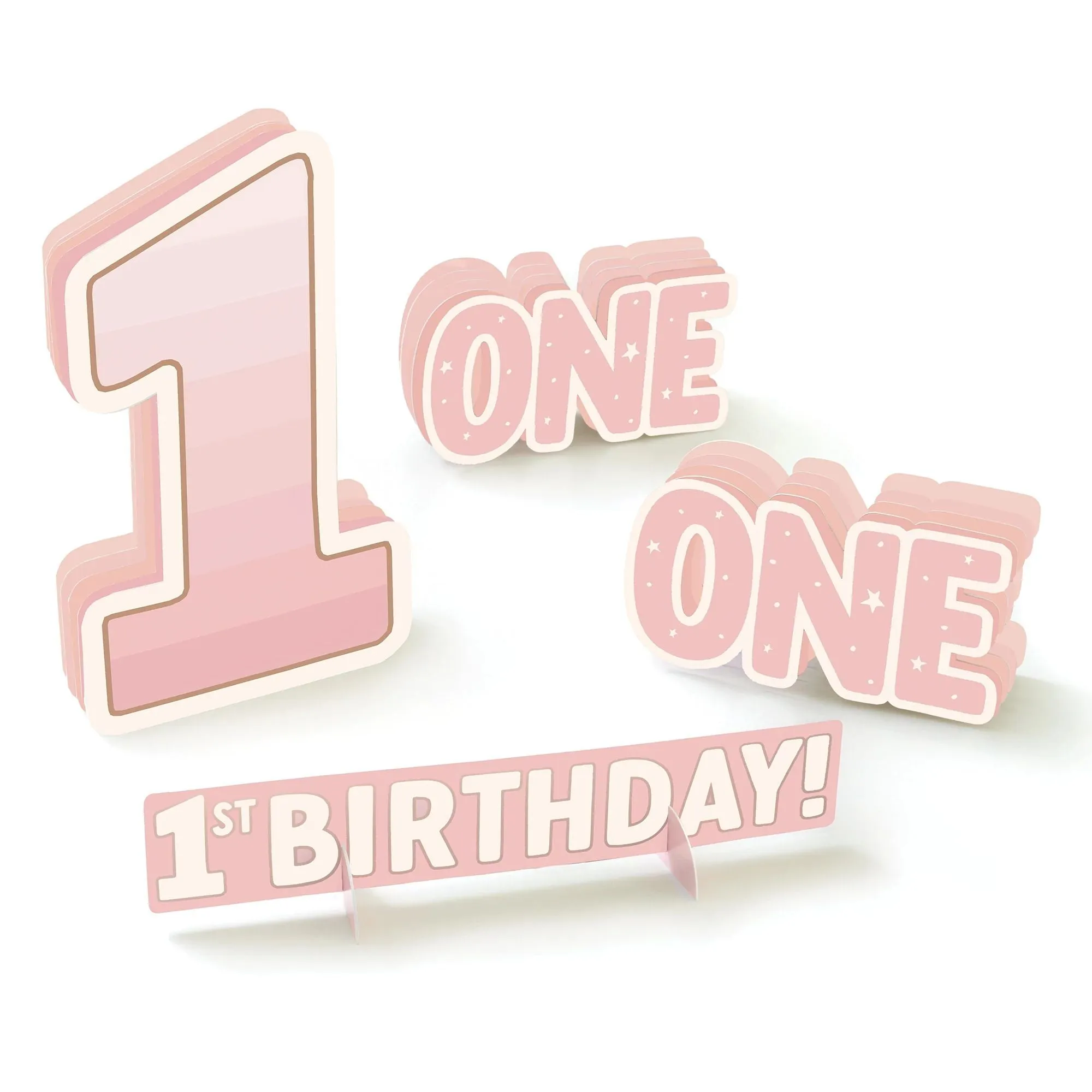 Little Miss One-derful First Birthday Table Decorating Kit | 1 ct