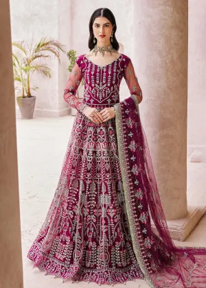 Magenta Maxi Dress | Emaan Adeel | Mirha Wedding Edition '23 | MH-202