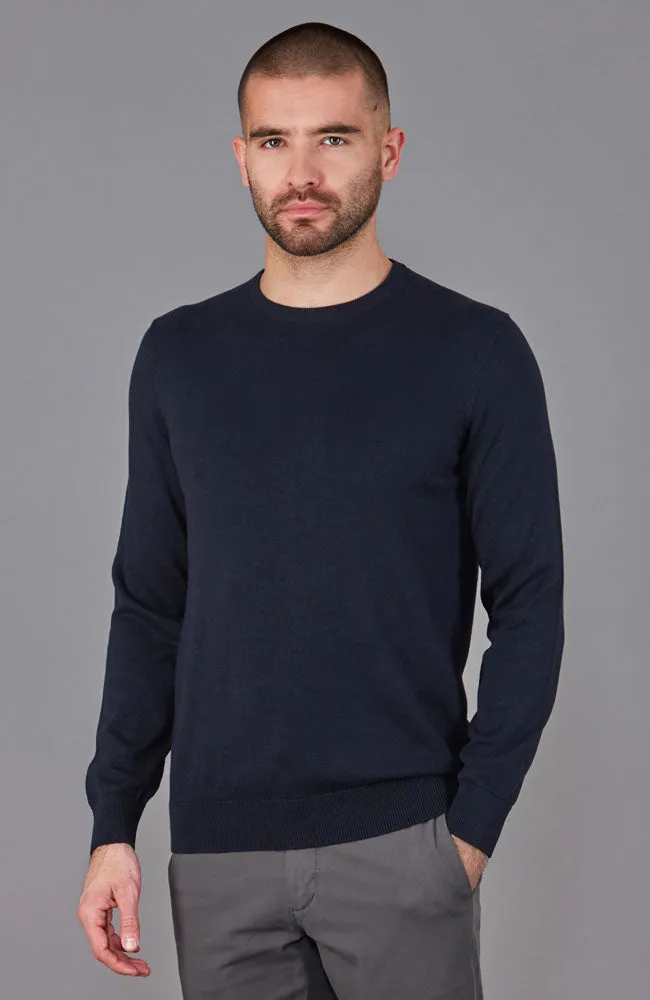 Men's 100% Cotton Crew Neck Jumper