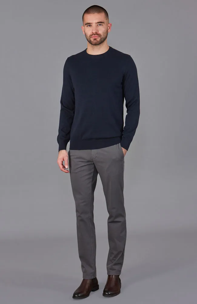 Men's 100% Cotton Crew Neck Jumper