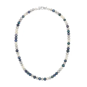 Men's Mixed Freshwater Pearl Necklace