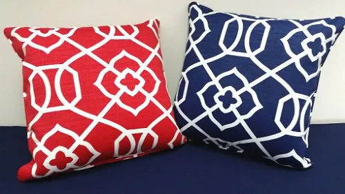 Modern Mosaic Indoor/Outdoor Poly Accent Pillows