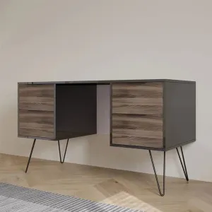 Modern Office Desk With Metal Legs MW615