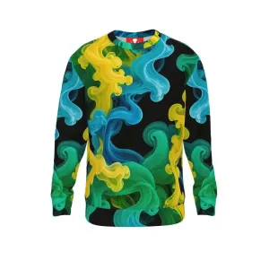 Paint Drops All Over Print Sweater