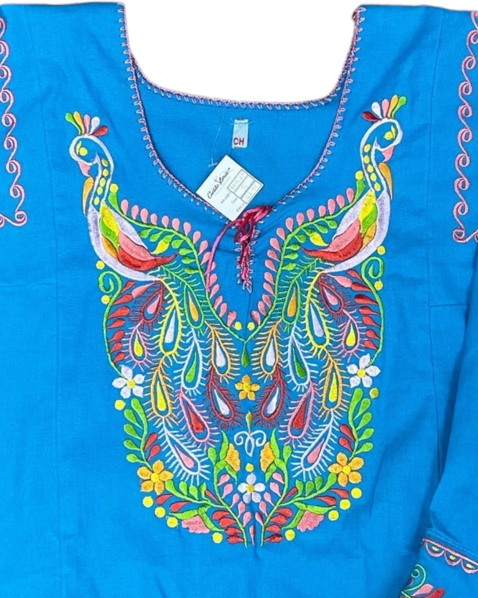 Peacock Blouse Blue