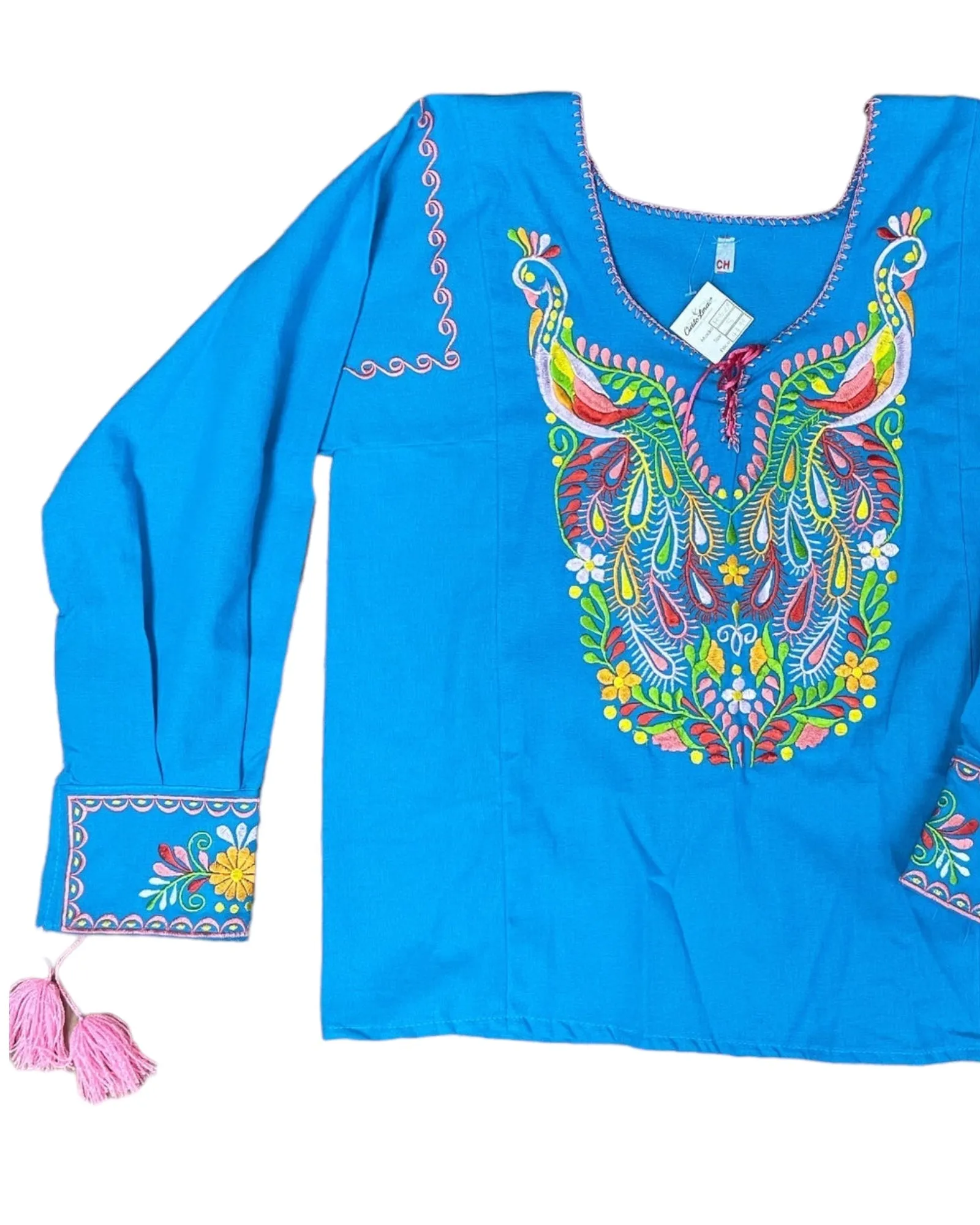 Peacock Blouse Blue