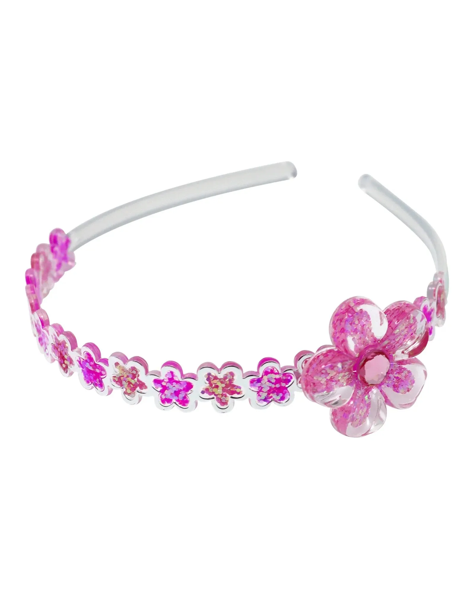 Pink Poppy Headband Daisy Sparkle