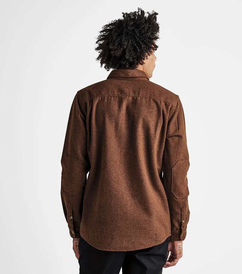 Roark Nordsman Flannel Shirt - Dark Brown