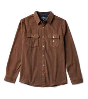 Roark Nordsman Flannel Shirt - Dark Brown