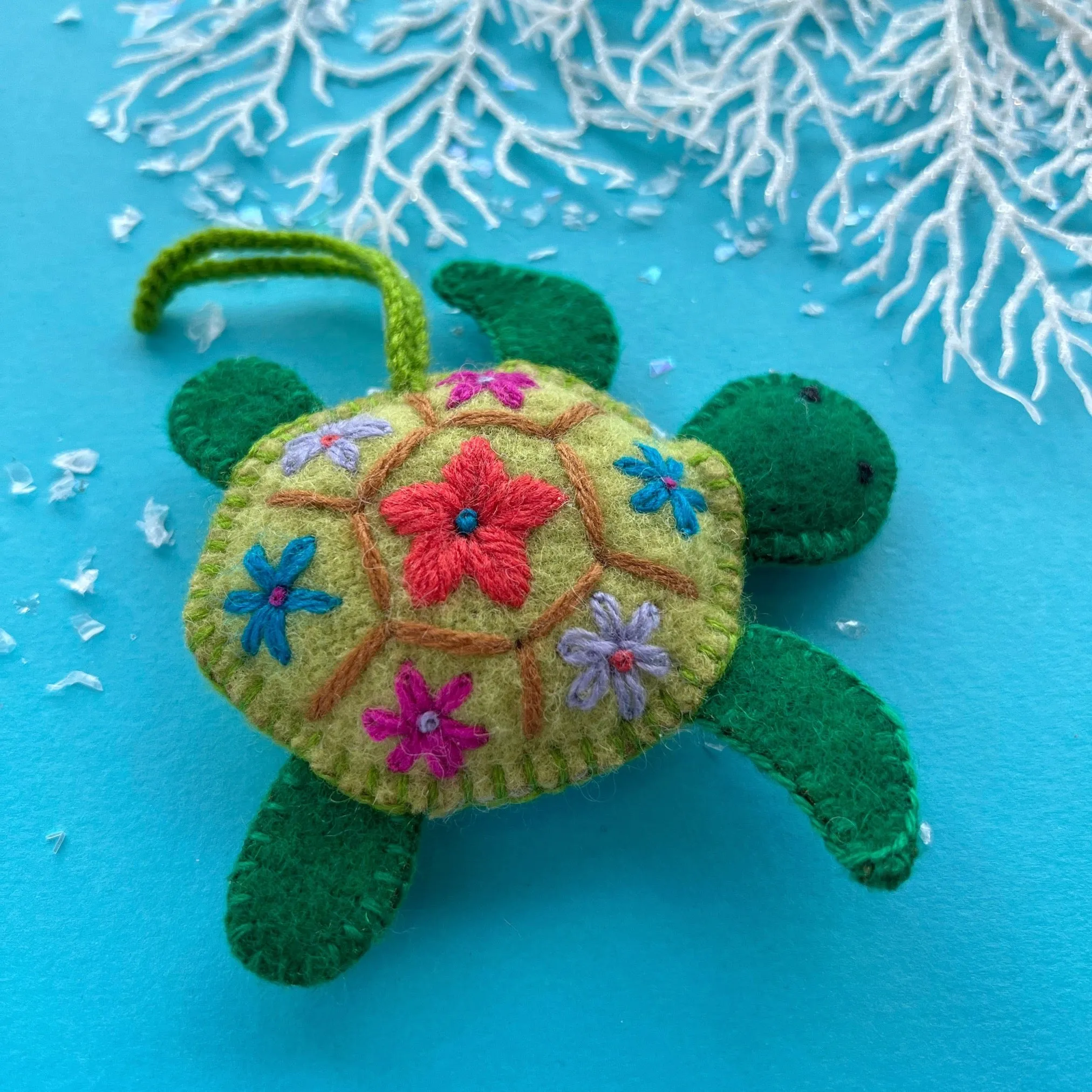 Sea Creature Ornaments, Set of 6