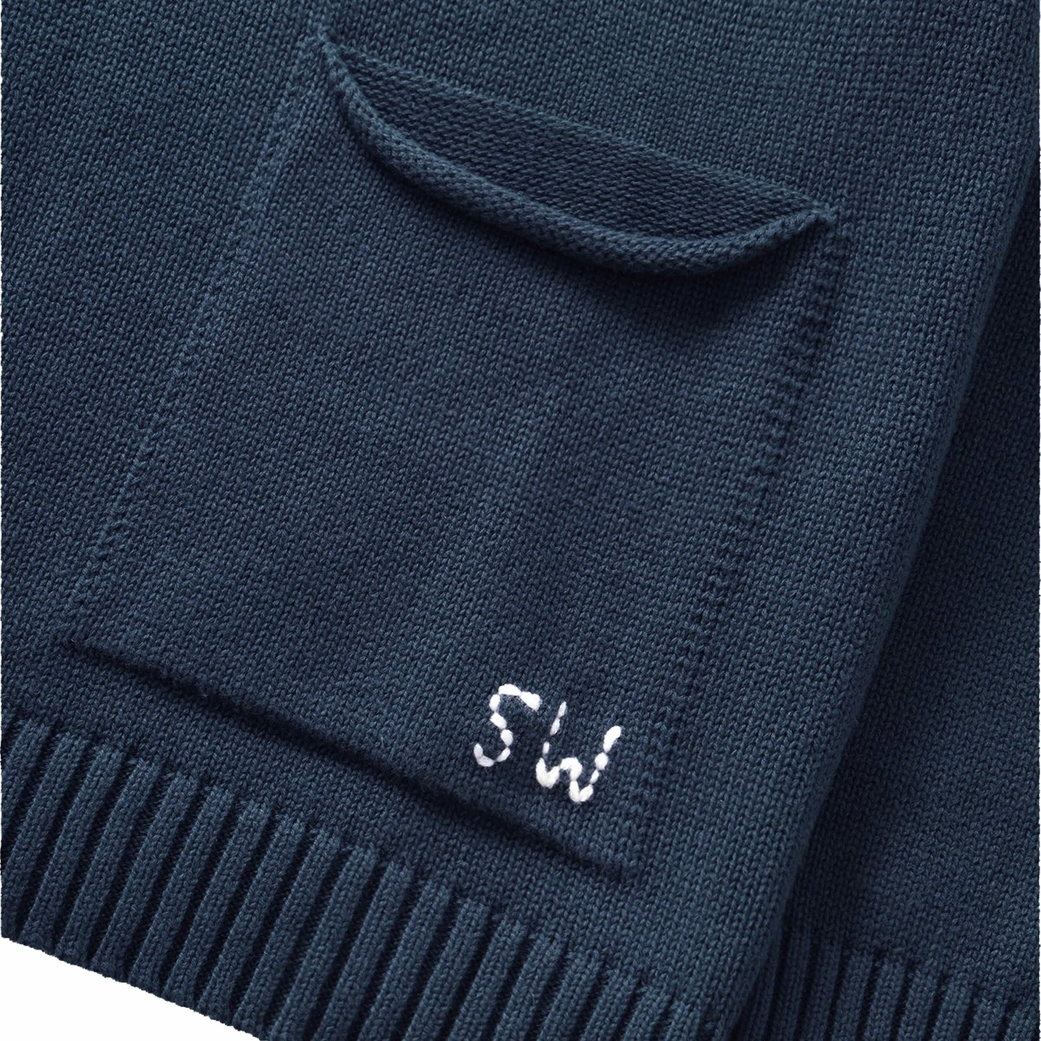 Service Works Mock Smock Sweater (Navy)