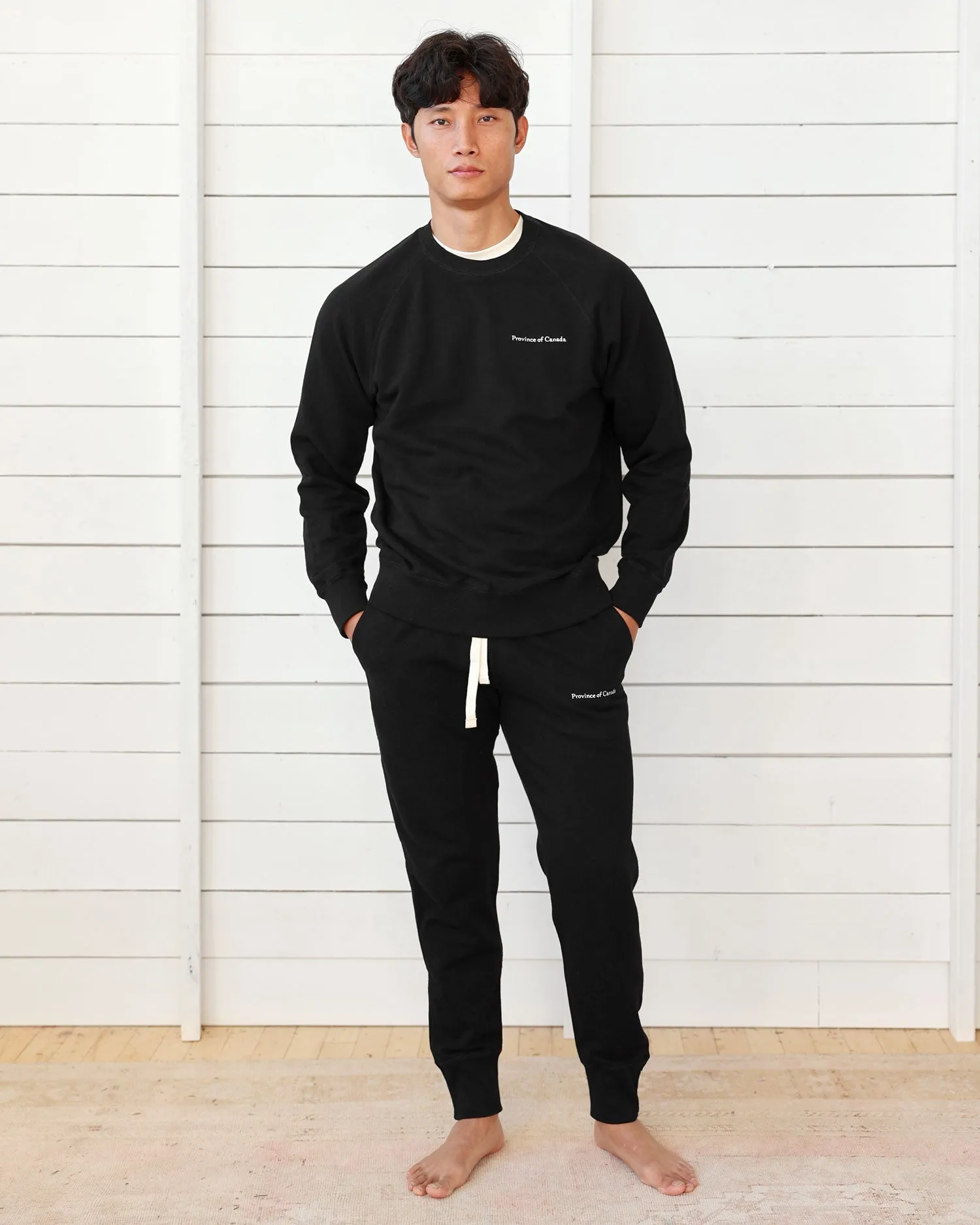 Skinny French Terry Sweatpant Black - Unisex