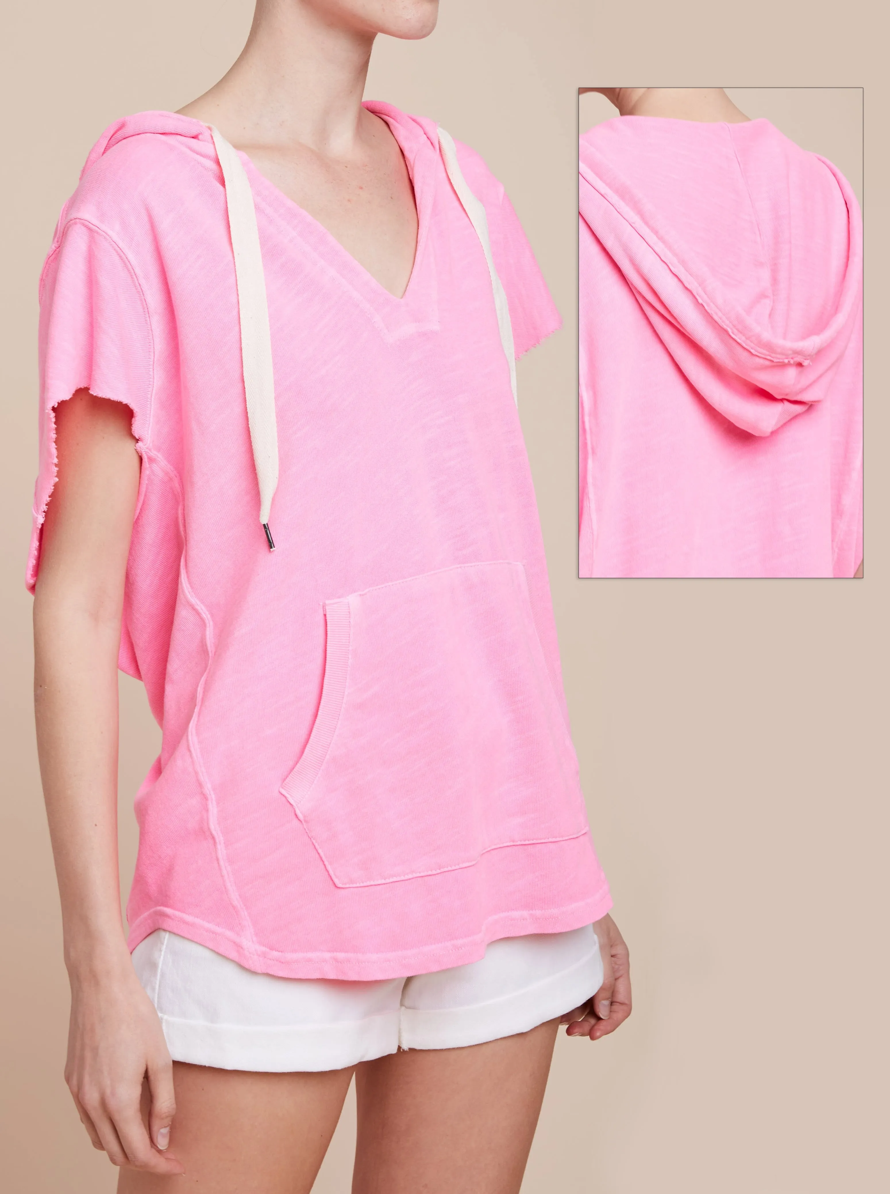 Splendid - Sleeveless Pullover Neon Pink