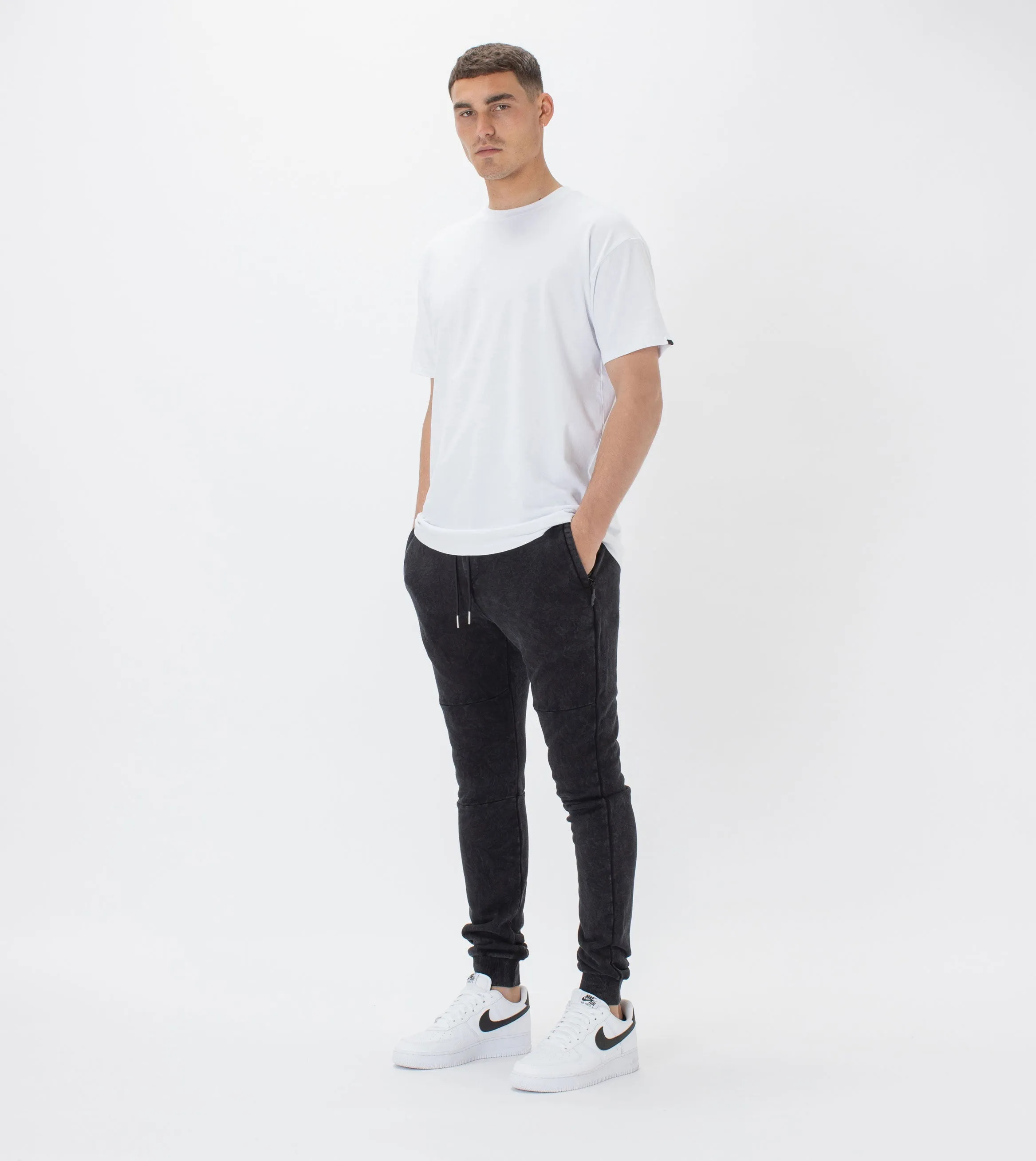 Sureshot Fleece Jogger Black Salt