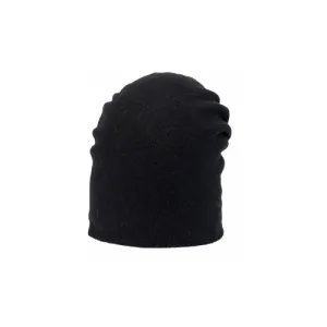 The Double Layer Slouch Cashmere Blend Beanie