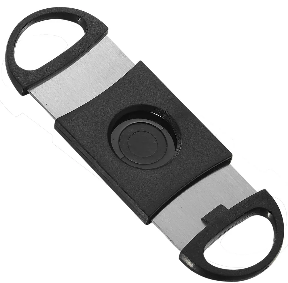 Visol Tahoe Cigar Cutter with Matte Black Stainless Steel Plate