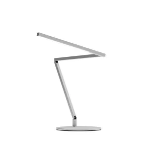 Z-Bar Mini Gen 4 Silver Modern Neutral LED Desk Lamp